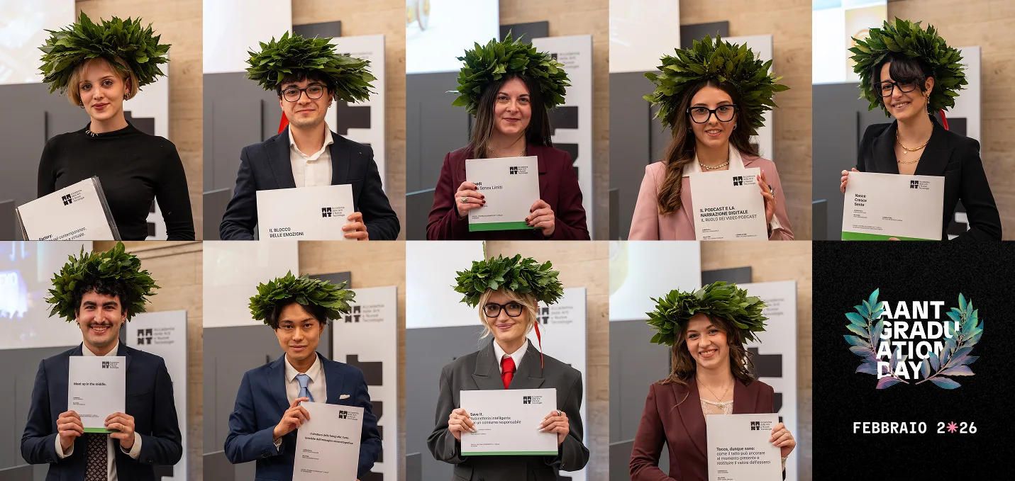 Lauree Triennali AANT: progettualità, ricerca e visione contemporanea