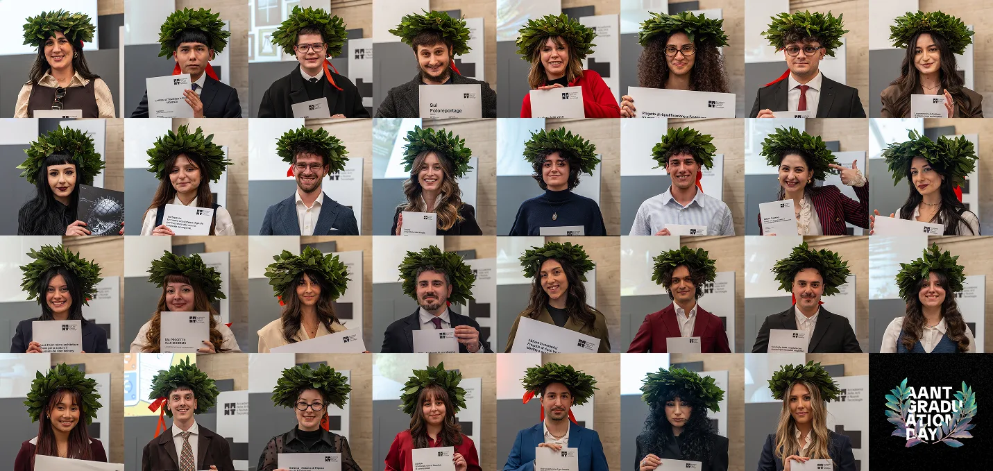 Sessioni di laurea AANT: progettare il presente, immaginare il futuro