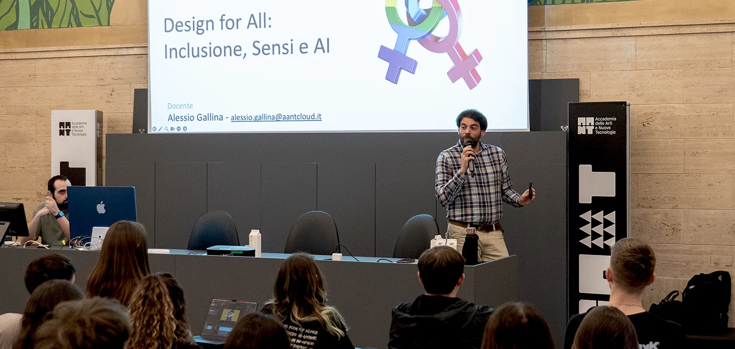 GeniaLAB AANT: Design for All con Alessio Gallina