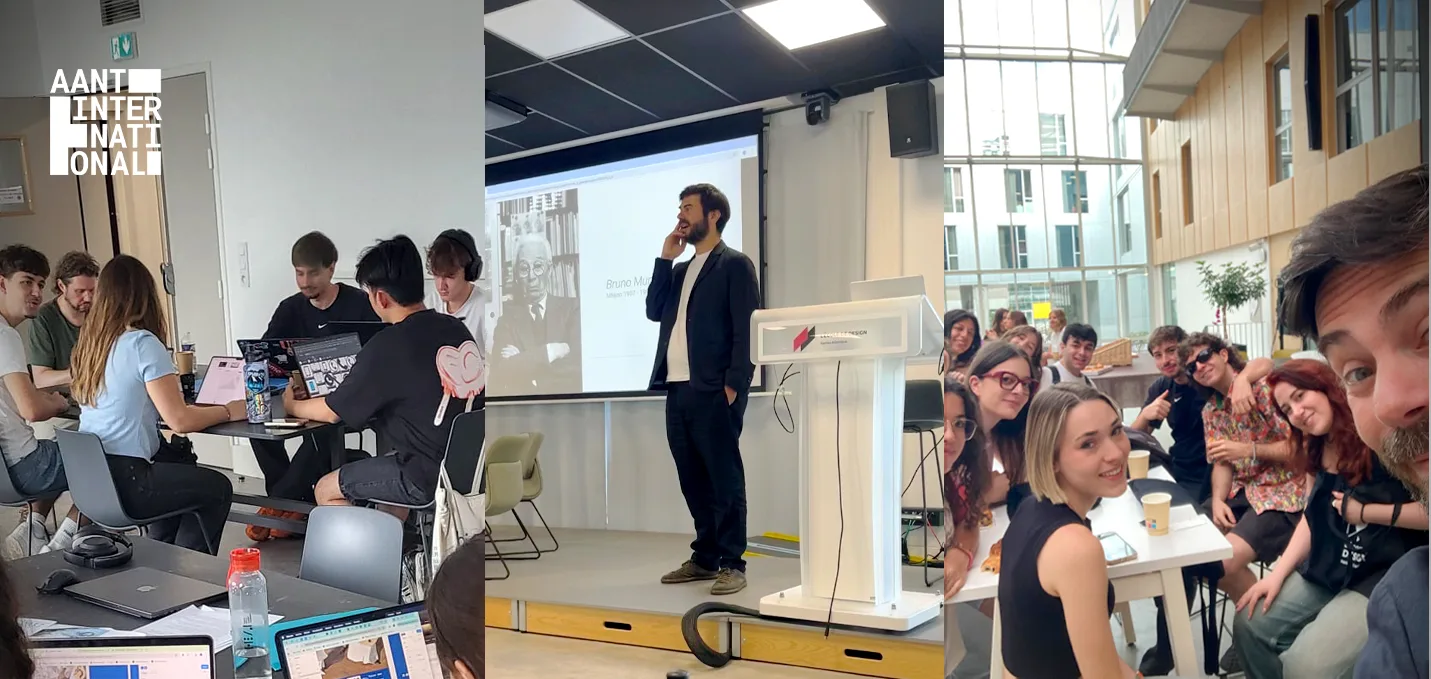 Design Fiction e Intelligenza Artificiale: gli studenti AANT a Nantes